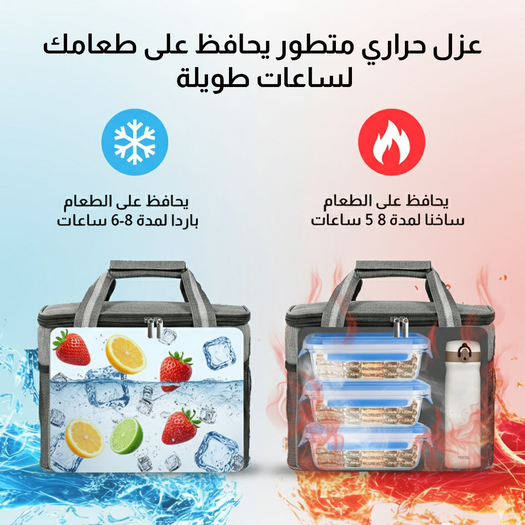 حقيبة طعام حرارية بسعة 15 لتر