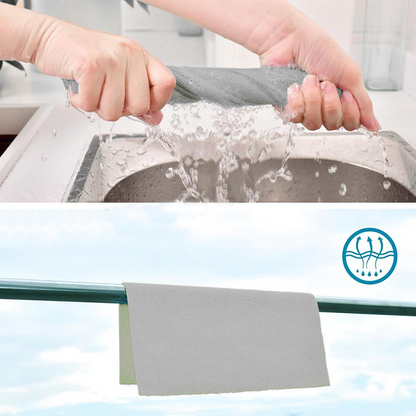 مناديل مايكروفايبر قابلة لإعادة الاستخدام